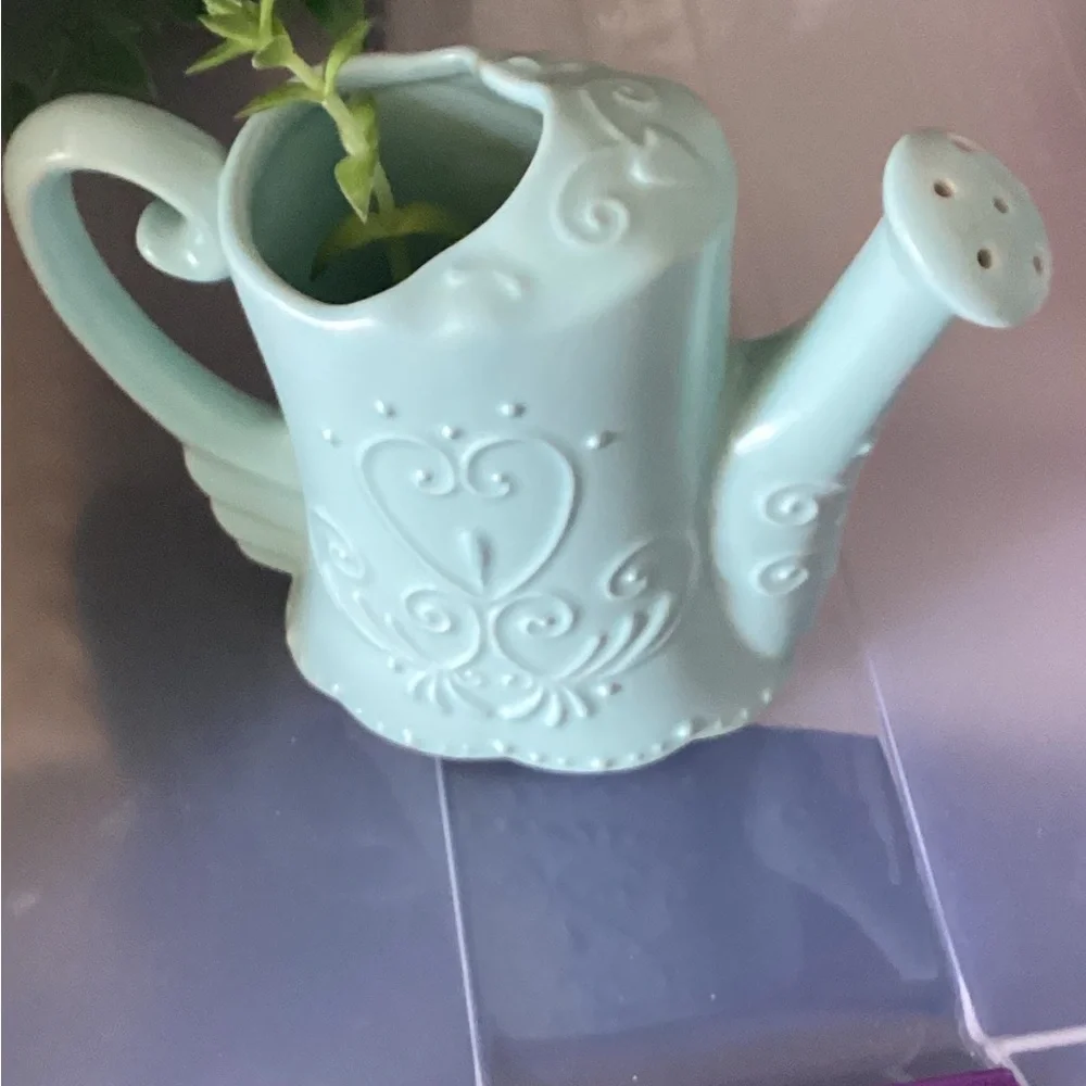 Mint Green\Blue Decorative Watering Vase/Planter